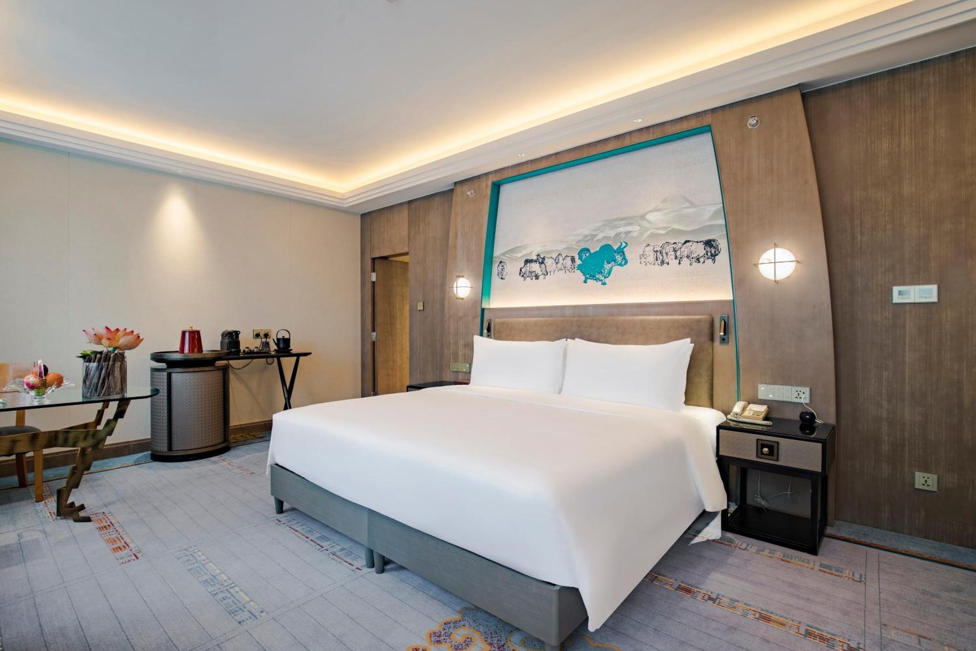 Chengdu Tibetan Hotel-Free Welcome Tibetan Tea Exterior photo